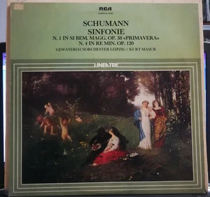 ROBERT SCHUMANN SINFONIA N.1 OP.38 PRIMAAVERA - SINFONIAA N. 4 OP.120 LP PROMO - Picture 1 of 12