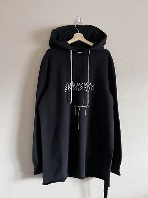 Rick Owens DRKSHDW Ephemerism Pullover Hoodie - Size Large - Black - NEW - Image 1 of 4