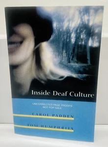Inside Deaf Culture (Paperback) GD - Imagen 1 de 8