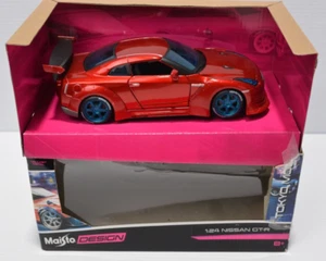 Maisto Design 1:24 Nissan GTR Tokyo Mod Collection - Picture 1 of 14