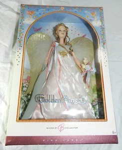 NRFB 2006 Barbie Pink Label  - Golden Angel - Picture 1 of 5