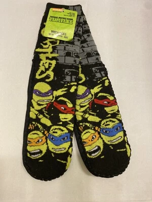 Мальчик тапочки носки обувь размер M/L 13-4 черный нескользящий - Изображение 1 из 4