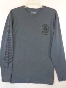 Camiseta Marmot Para Hombre Mediana Azul Wilderness Guide Manga Larga Nueva Con Etiquetas - Imagen 1 de 12