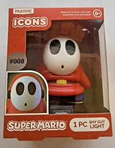 Super Mario SHY GUY Luce Notturna Paladone Icons #008 - NUOVO DI ZECCA - Foto 1 di 1