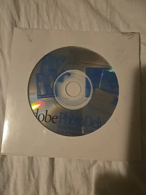 Adobe Photo Deluxe Business Edition CD, 1999 Serial Number. SEALED DISK ONLY.  - Image 1 of 2