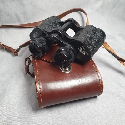 Carl Zeiss Jena Jenoptem 8x30W Multi-Coated Binoculars Leather Case Made In DDR - Image 1 of 4