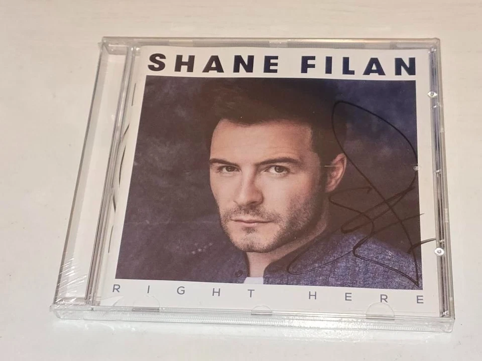 Shane Filan - Right Here SIGNED/AUTOGRAPHED CD (Westlife) (NEW/SEALED) Foto 1 de 1