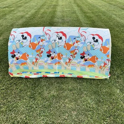 Tienda De Colección Años 80 Disney Hide N And Sleep Cama Mickey Mouse Pato Donald Completa Foto 1 de 4