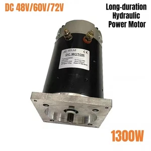 1300W Motor Hydraulic Pump Lifting Platform Power Unit Motor DC 48V/60V/72V - Picture 1 of 7