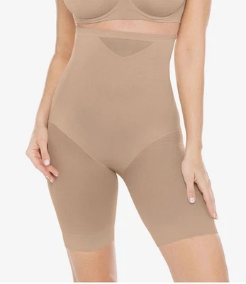 Miraclesuit Extra Firm Sexy Sheer Hi-Waist Thigh Slimmer Medium Beige #2789 NWT - Image 1 of 4