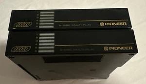 Lot of 2 Pioneer 6 Six Compact Disc CD Magazine Cartridge Home Car made in Japan - Picture 1 of 4