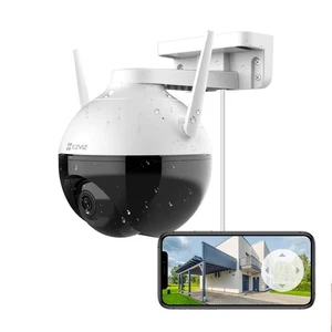 360° Security Camera Outdoor, WiFi Camera for Home Security, Surveillance Cam... - Picture 1 of 9