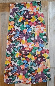 Antthony Originals Schmetterling Design halbtransparenter rechteckiger Schal 100 % Polyester - Bild 1 von 5