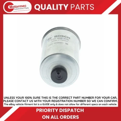 Bosch Line Filter 0 450 906 508 for KIA Sedona II 05- - Image 1 of 4