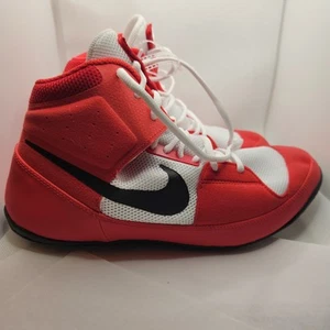 Scarpe Nike Fury da uomo taglia 11,5 wrestling/boxe/MMA rosso università AO2416-601 - Foto 1 di 9