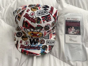Patrick Kane Signed Autograph United Center Rare Hat JSA COA Chicago Blackhawks - Picture 1 of 4