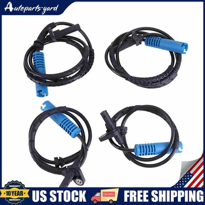 4x Sensores de velocidad de rueda ABS delanteros traseros para BMW 335XI 2008 2009 2010 2011-2013 Foto 1 de 4