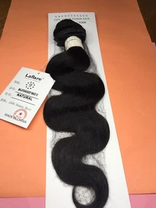 Laflare Malaysian Virgin 100%_Human Hair_Bundle_Body_Wave_18"_#NATURAL - Picture 1 of 6