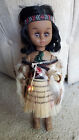 Vintage Parr's New Zealand Souvenir Maori Tribe Girl Doll Tiki Charm 8”