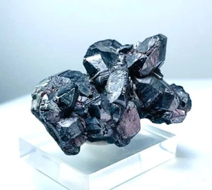 BOURNONITE BRILLIANT METALLIC CRYSTALS from BOLIVIA...............COGWHEEL SHAPE - Picture 1 of 15