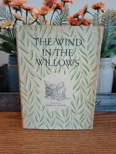 The Wind in the Willows Kenneth Grahame 1954 Illustrated w/Dustjacket - Picture 1 of 11