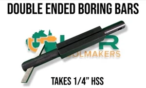 Boring Bar Double Ended (1/4") Takes HSS [1pc Included] - Suits Lathes - Bild 1 von 1