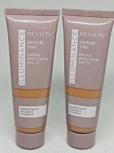 (2 Pack) Revlon - Illuminance Serum Tint SPF 15 #405 Hazel - 0.94 Fl Oz Each. - Picture 1 of 3