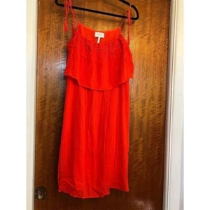 Laundry by Shelli Segal Women's Red Sleeveless Knee Length Dress Size 4 - Picture 1 of 6