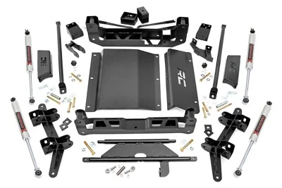 Rough Country 4" Lift Kit M1 Chevy/GMC C1500/K1500 Truck/SUV 4wd 88-99 - Image 1 of 4