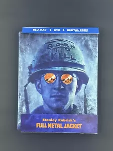 Stanley Kubrick's Full Metal Jacket Steelbook Blue Ray & DVD Limited Edition - Picture 1 of 8