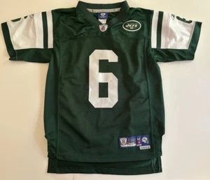 NEW YORK JETS SANCHEZ #6 ALL-STITCHED Reebok Football Jersey Kids/Boys Medium - Picture 1 of 6