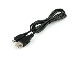 USB Charging Cable for Aennon Rechargeable LED Head Torch Charger Lead Black - Picture 1 of 3
