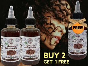 100% PURE JAMAICAN BLACK CASTOR OIL-2x 100ml and 1x 100ml FREE !🔥 - Picture 1 of 4