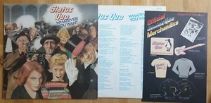 Status Quo Whatever You Want 10 Track Vinyl Album - Foto 1 di 2