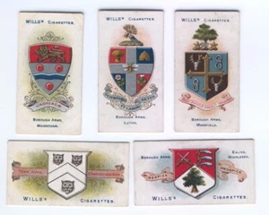 Full Set - 1905 - Borough Arms, 3rd Series (101-150 Red) - Picture 1 of 1