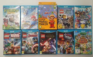 Lotto 10 giochi Nintendo Wii u originali Mario lego star wars - Foto 1 di 6