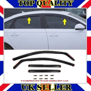 Fensterblende Windabweiser mit Clips für AUDI A6 LIMOUSINE / QUATTRO 2011 BIS 2018 - Bild 1 von 10