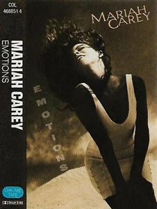 MARIAH CAREY EMOTIONS CASSETTE ALBUM RnB/Swing 1991 Columbia - Picture 1 of 11