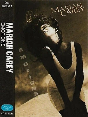 MARIAH CAREY EMOTIONS CASSETTE ALBUM RnB/Swing 1991 Columbia - Image 1 of 4
