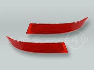 Par de cubiertas reflectores traseros rojos se adaptan al BMW X5 E70 2011-2013 - Imagen 1 de 2
