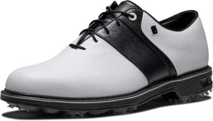 New Men's Footjoy Premiere Series Packard Golf Shoes - White/Black - 54331 - Picture 1 of 6