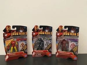 IRON MAN 2 - IRON MAN + CRIMSON DYNAMO + WAR MACHINE - BUNDLE (FACTORY SEALED) - Picture 1 of 16