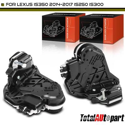 2Pcs Door Lock Actuator for Lexus IS350 2014-2017 IS250 14-15 IS300 Rear Side - Imagem 1 de 4