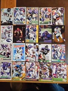 TERRY ALLEN - **Lot of 20 All Different** - Vikings - (All NRMT-MINT) - Picture 1 of 1