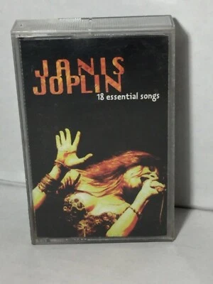 VINTAGE - JANIS JOPLIN 18 Essential Songs  (1995 Cassette) R1 - Image 1 of 4