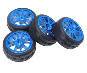 1/10 Onroad RC Rad Gummireifen für Kyosho Fazer Redcat Beleuchtung Lrp Blast Tc - Bild 1 von 6