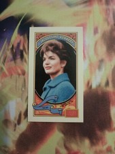 2014 JACQUELINE KENNEDY PANINI GOLDEN AGE #84 MINI MONO BLUE BACK SP CARD JFK