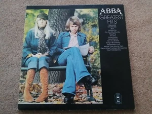 ABBA Greatest Hits UK VINYL LP Gatefold Sleeve Yellow Label 1976 - Picture 1 of 7