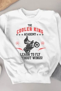 Inspired By The Great Escape Sweatshirt Biker Motorrad Hilts Steve McQueen - Bild 1 von 3