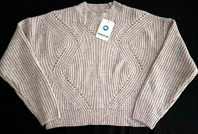MAYORAL Marl Sweater - Pink/Mint/White - NWT Girls 16 - Image 1 of 3